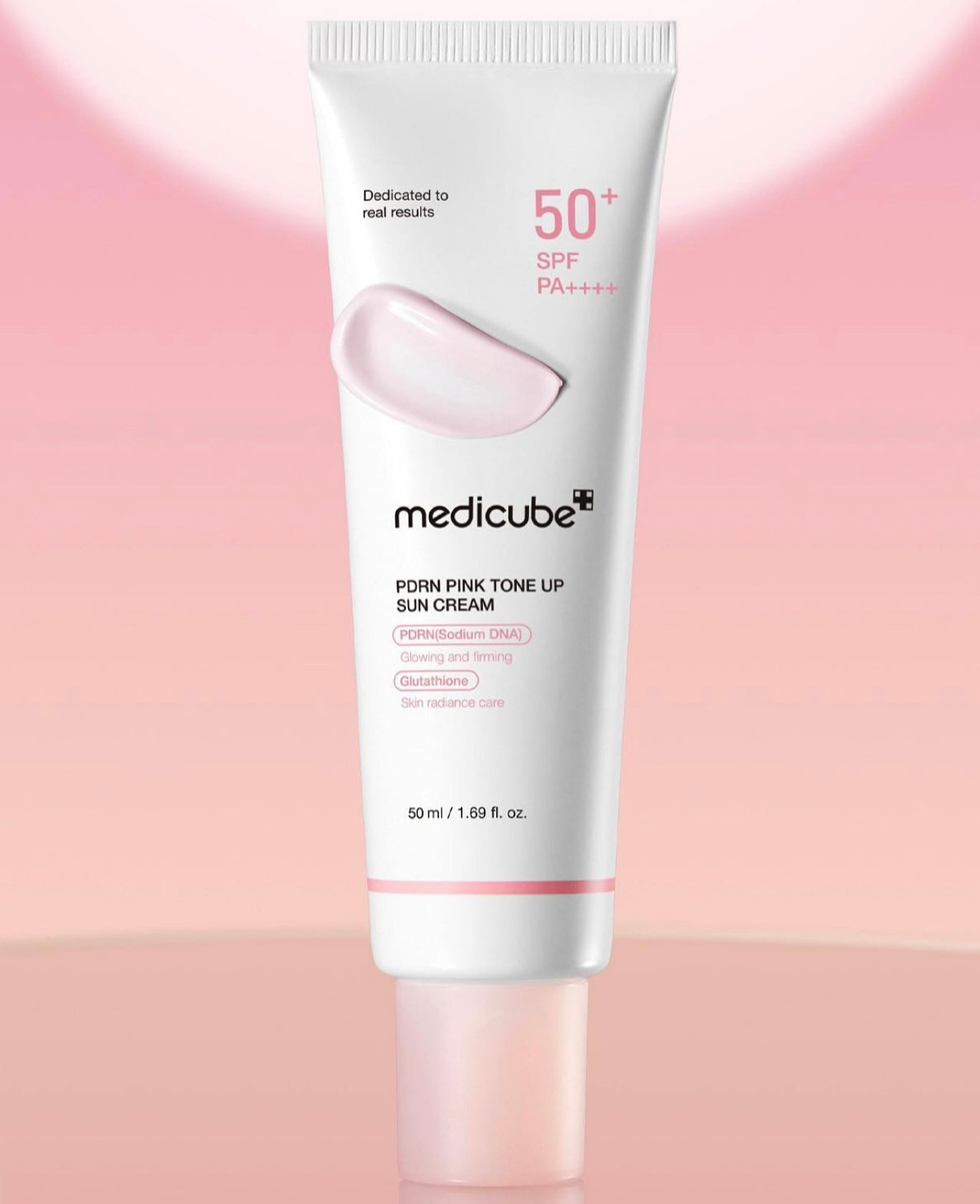 粉嫩素顏感🧏🏻♀️ MEDICUBE PDRN 粉嫩素顏提亮防曬霜SPF50+ PA++++ 🌸 | MEDICUBE PDRN PINK TONE UP SUN CREAM