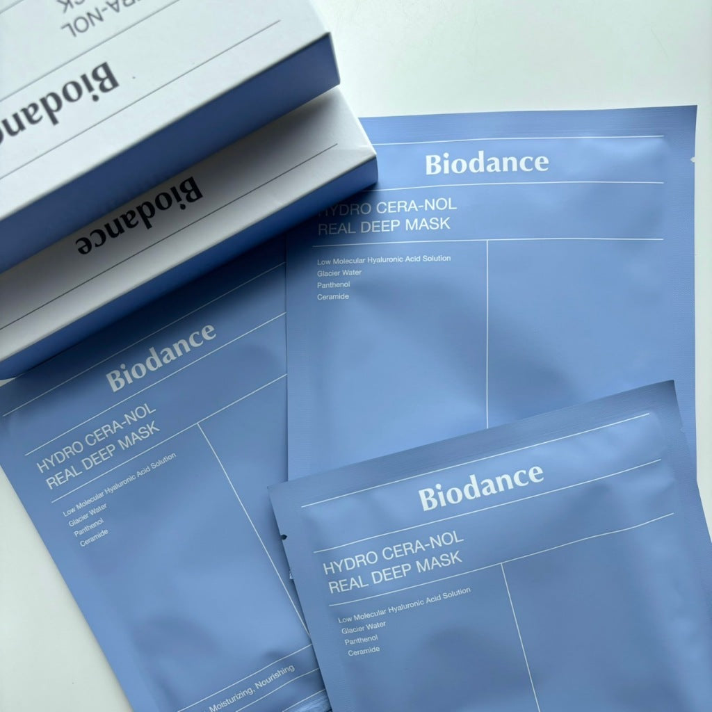 缺水肌必入💦Biodance 多重保濕鎮靜實感深層全效凝膠面膜 🩵| HYDRO CERA-NOL Real Deep Mask