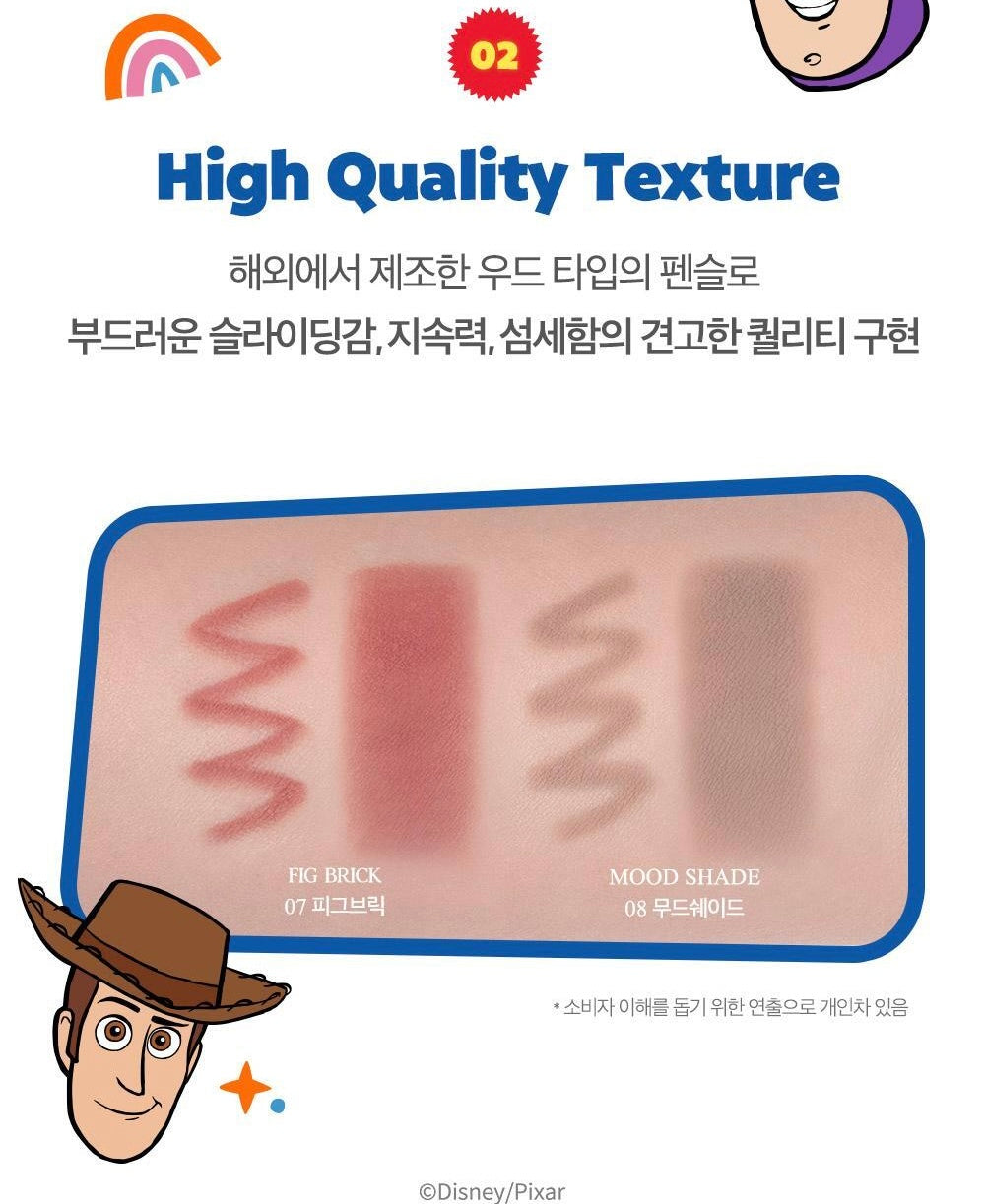 送專用筆刨✨CLIO x Toy story Velvet Lip Pencil 絲絨唇線筆✏️