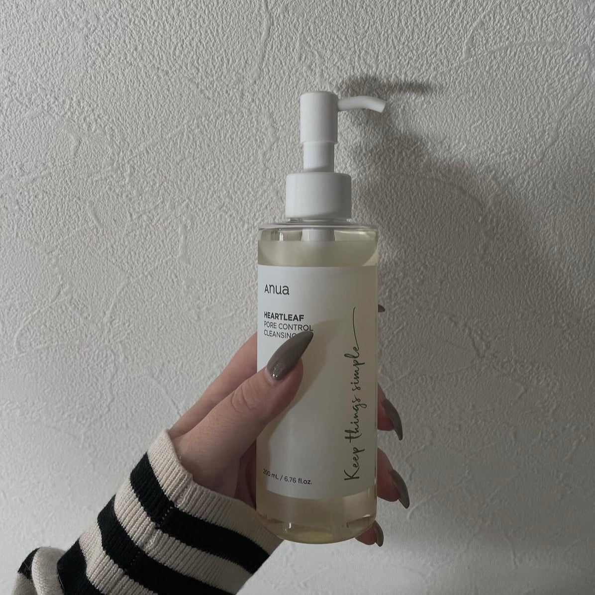 適合敏感肌膚| Anua魚腥草去皮脂溶解黑頭卸妝油🌿| Anua Heartleaf Pore Control Cleansing Oil✨