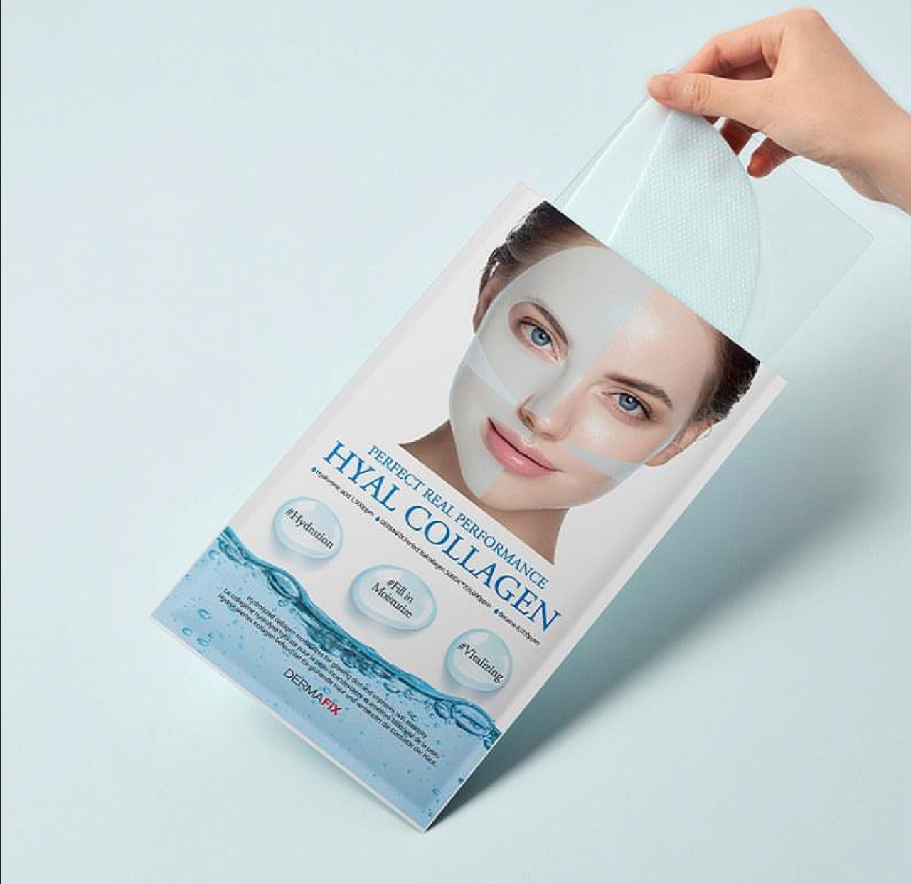 醫美等級面膜🩺DERMAFIX 膠原蛋白凝膠面膜 🥚| DERMAFIX Perfect Real Performance Mask
