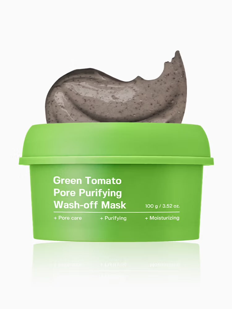 SUNGBOON EDITOR 綠番茄緊致毛孔深層清潔保濕泥膜🍅💚 | Green Tomato Pore Purifying Wash-off Mask