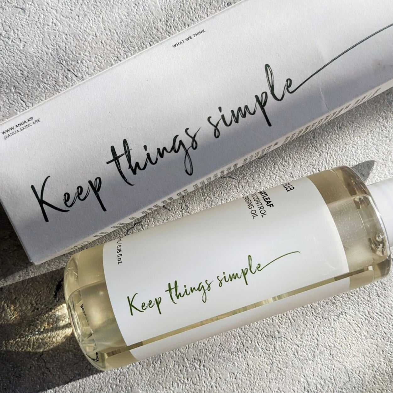 適合敏感肌膚| Anua魚腥草去皮脂溶解黑頭卸妝油🌿| Anua Heartleaf Pore Control Cleansing Oil✨