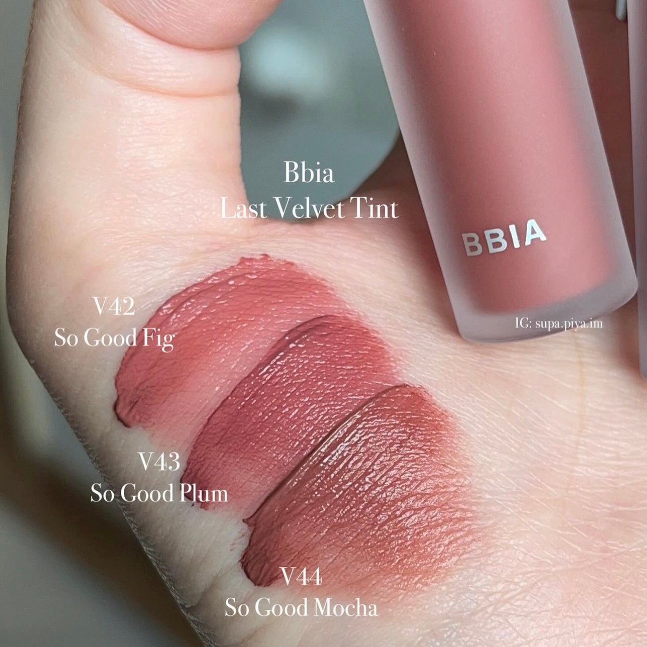 BBIA全新系列Respect Edition個性強烈煙燻色調絲絨唇釉Last Velvet Tint | 絲絨唇釉已經售出超過一千五百萬支!🖤