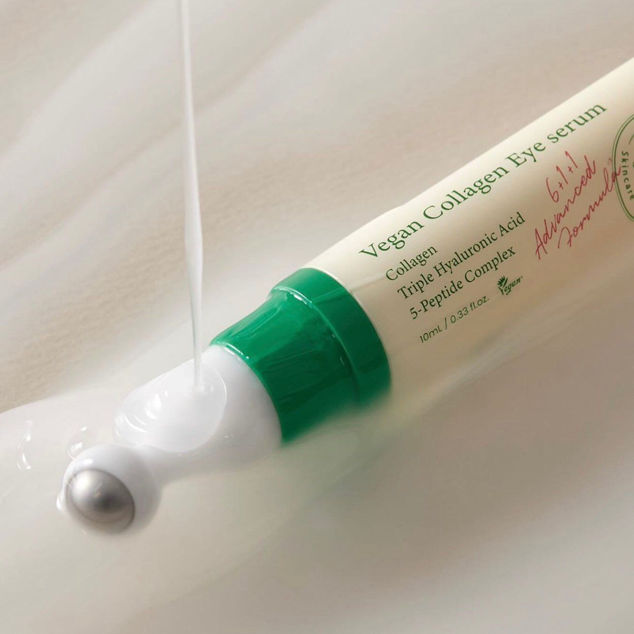 舒緩疲憊又乾燥眼周肌膚💆🏼♀️| AXIS-Y 純素膠原蛋白提亮撫紋眼部滾珠精華 | AXIS-Y Vegan Collagen Eye Serum🌿