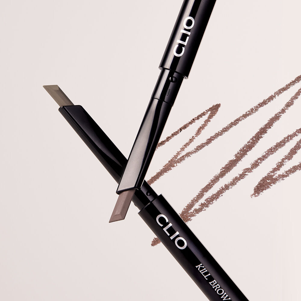 送眉毛定型液 ✨CLIO精准自動硬芯眉筆✏️| CLIO Kill Brow Auto Hard Brow Pencil