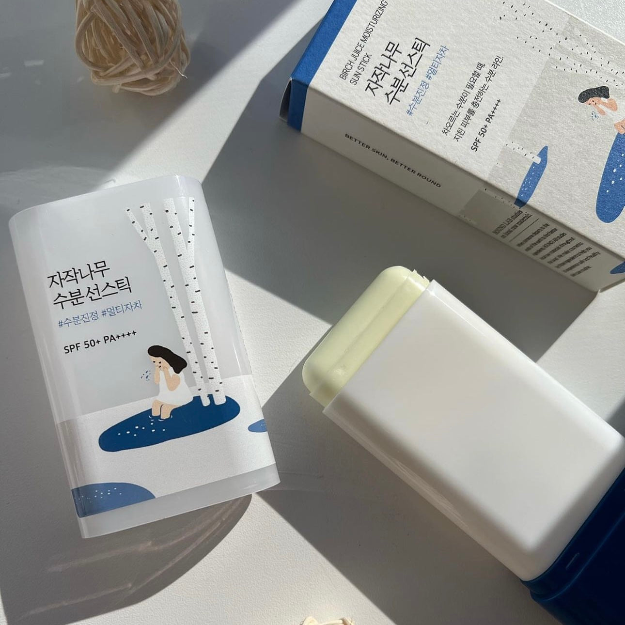Round Lab 白樺樹保濕防曬棒💙 |Round Lab Birch Juice Moisturizing Sun Stick SPF 50+ PA+++ ☀️