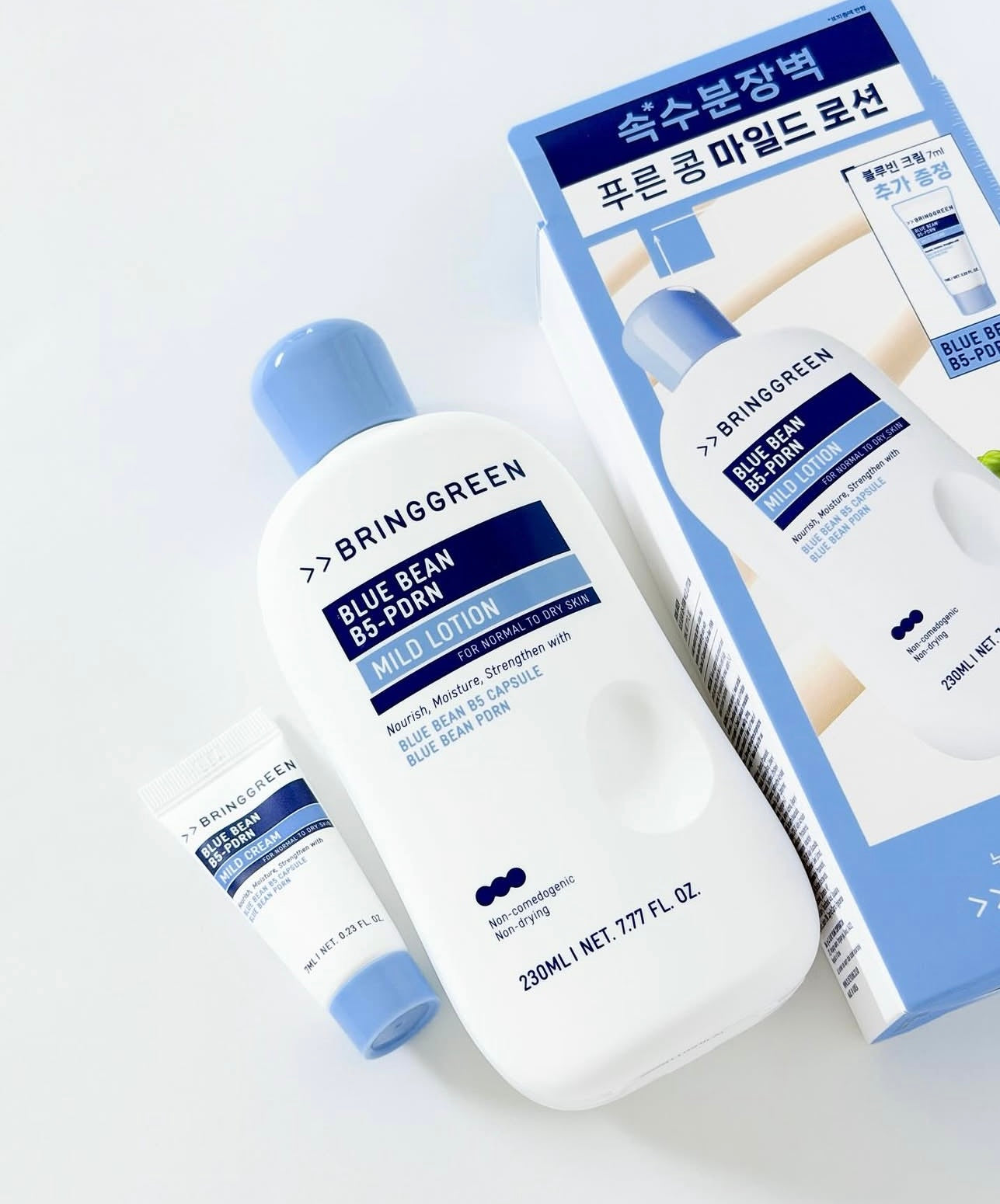 拯救修護爛面舒緩黑科技💡Bring Green 藍豆B5-PDRN溫和舒緩乳液🩵| Bring Green Blue Bean B5 PDRN Mild Cream & Lotion