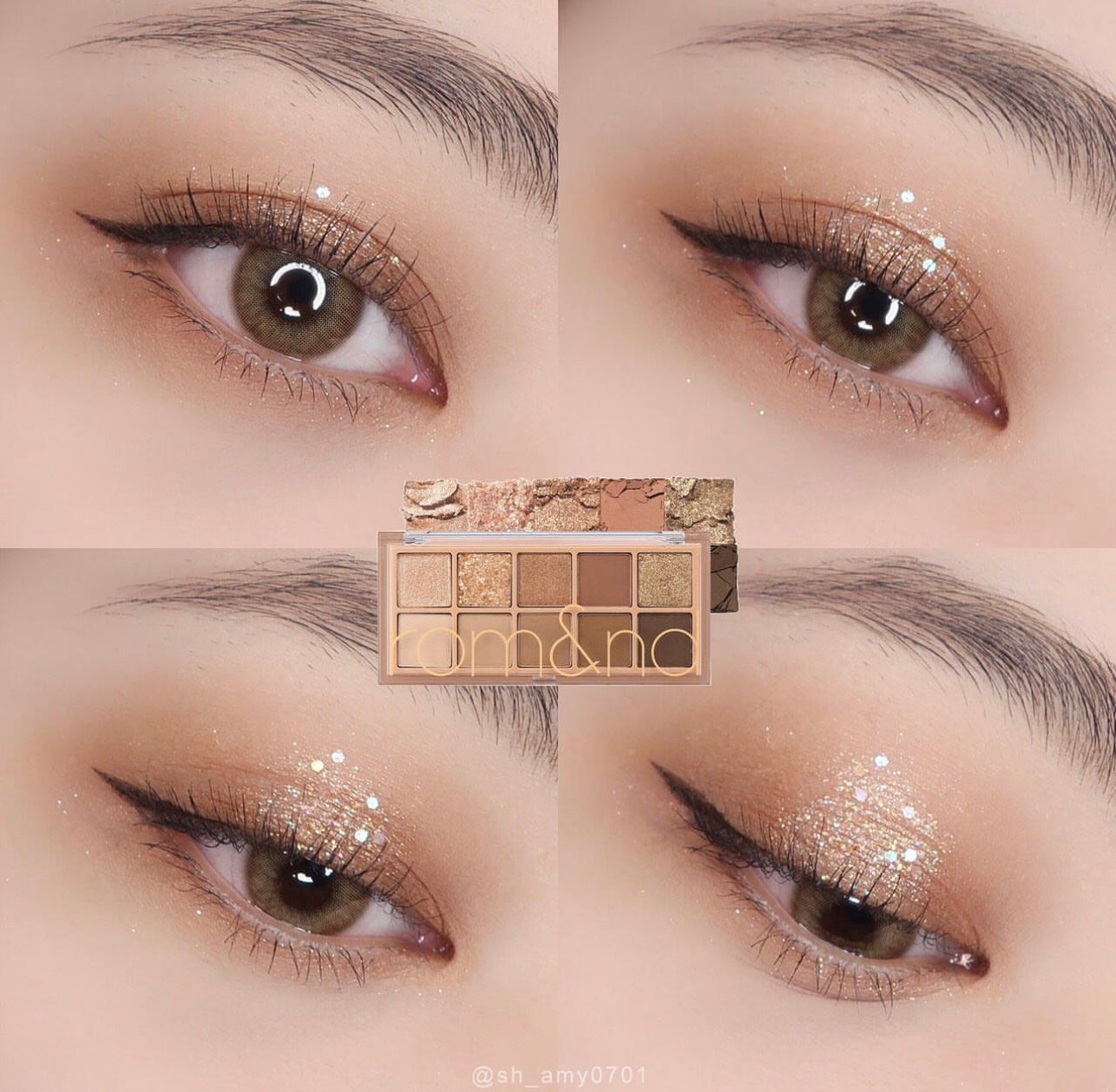 Romand 花園系列十色眼影盤Better Than Palette
