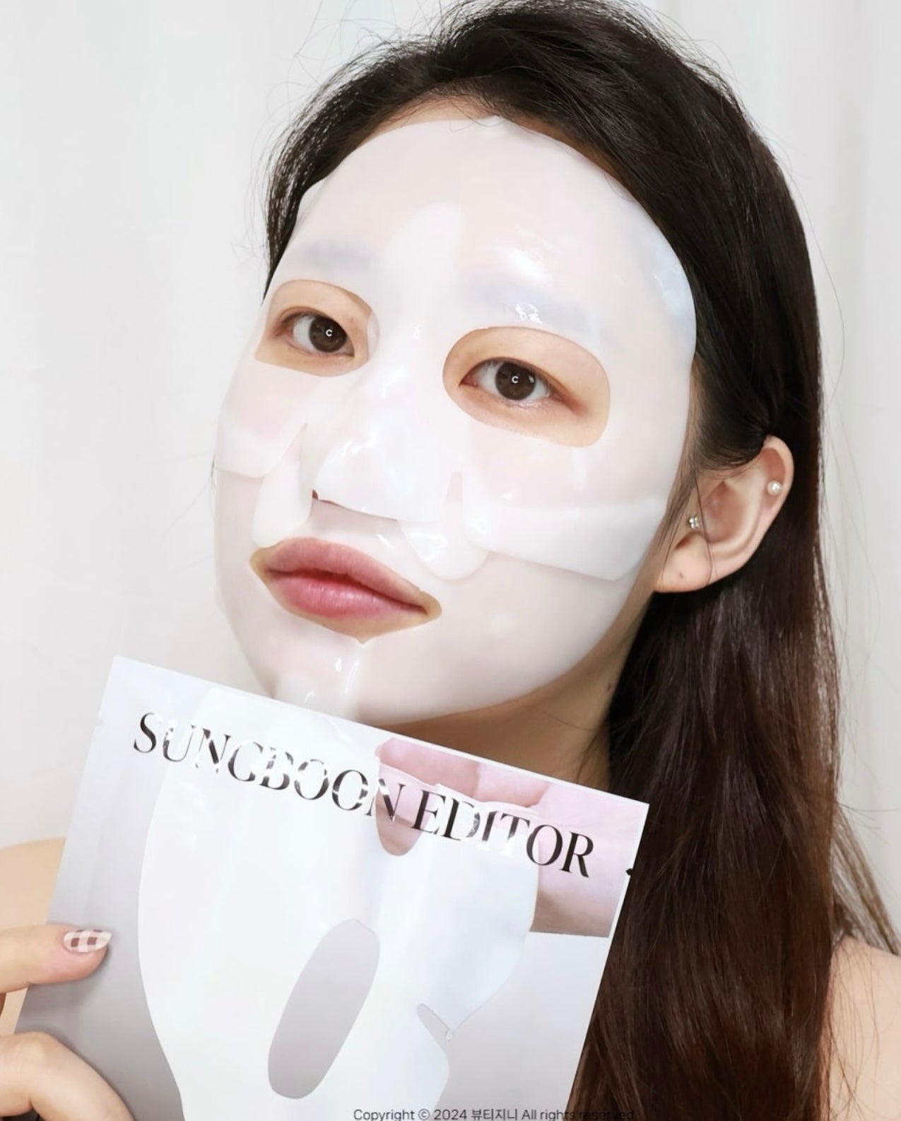 敷上面的水光針效果💉| SUNGBOON EDITOR 重塑膠原蛋白🥚深層膠原蛋白抗皺提拉過夜面膜Olive Young 面膜1位🥇