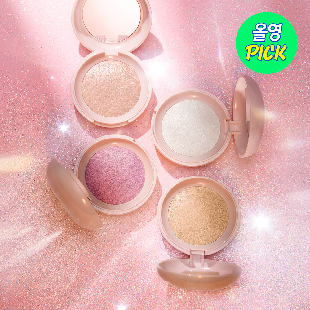 The Saem 魅光人魚肌爆閃水光打亮高光餅🐚|The Saem Glam Perfection Baked Highlighter✨