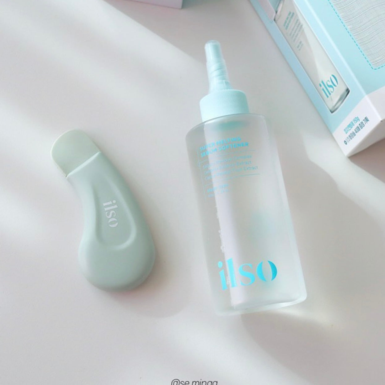 1+1套裝+送棉片✨黑頭粉刺必試款🧹| Ilso溶解皮脂收毛孔導出液 Ilso Super Melting Sebum Softener✨