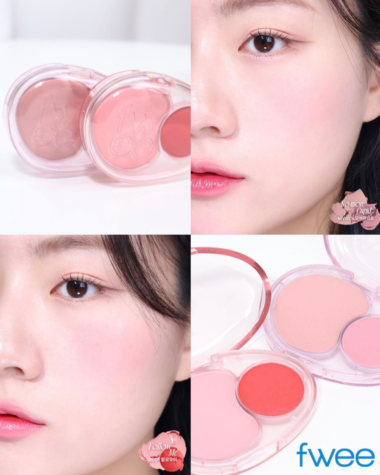 韓國超火🔥Fwee雙色棉花糖腮紅膏ᡣ𐭩 | Fwee Mellow Dual Blush☁️