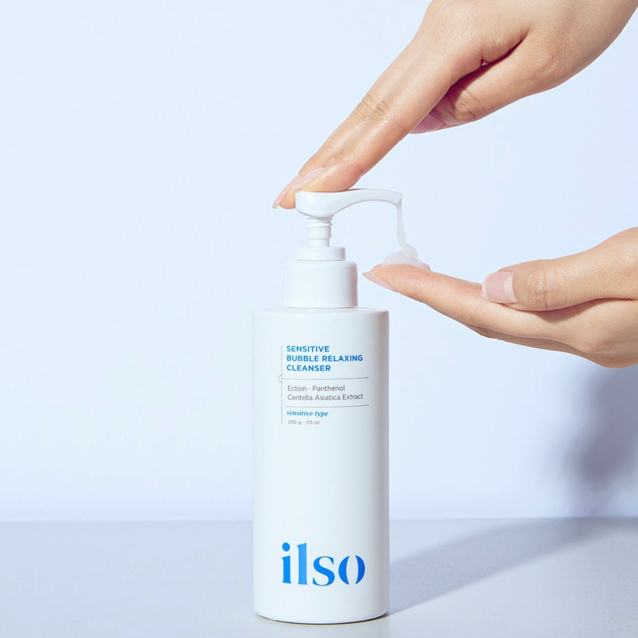 ilso熱賣產品🔥| ilso 積雪草抗敏清黑頭泡泡潔面面膜ilso Sensitive Bubble Relaxing Cleanser🩵