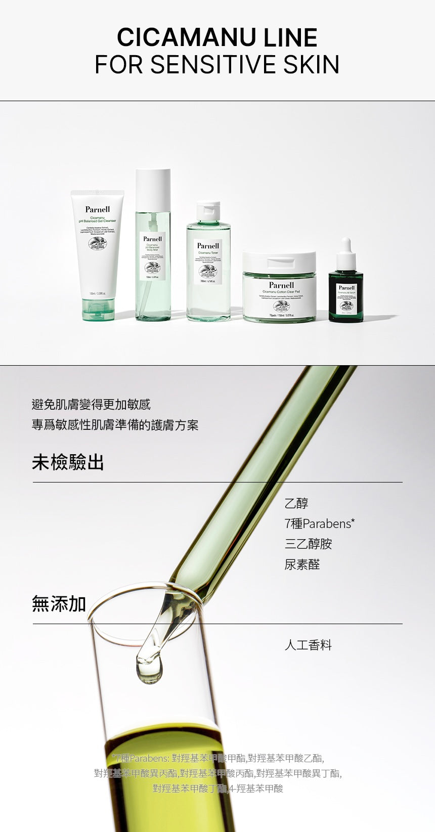 共75ml✨Parnell積雪草精粹92精華🌿| Parnell Cicamanu 92 Serum 刺激的肌膚兩週內回復狀態💚