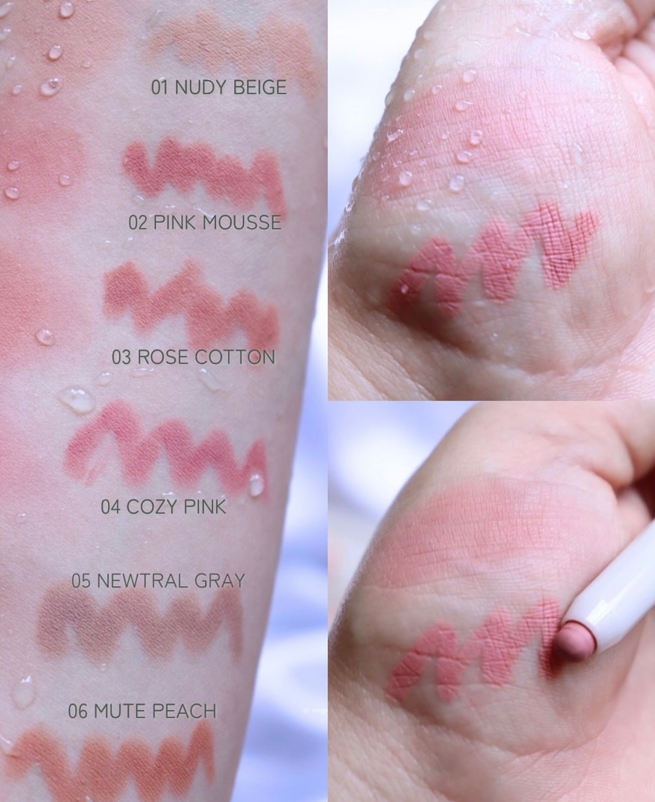 Heart Percent 心動點點線條防暈染唇線筆 💕| Heart Percent Dote On Mood Lineproof Lip Pencil ✏️