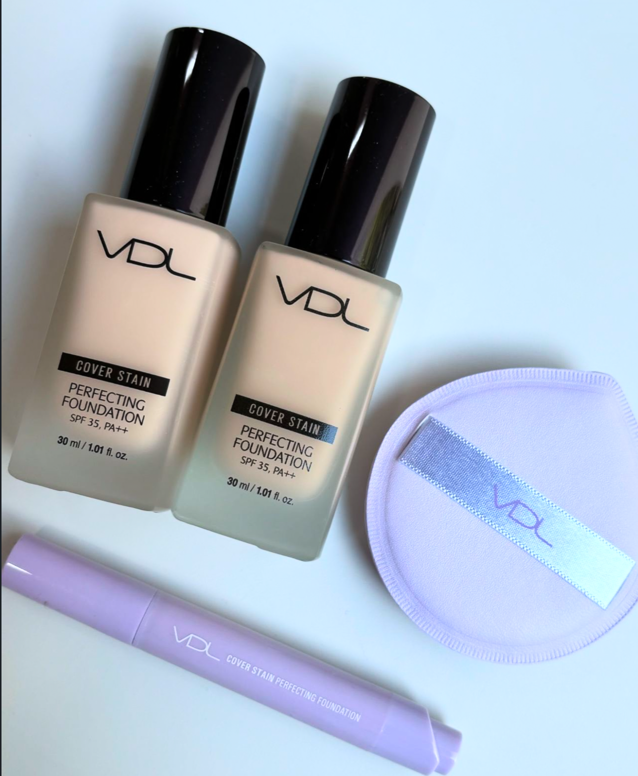 Estee Lauder DW平替裸妝神器☁️|VDL 完美遮瑕霧面純素粉底液 Cover Stain Perfecting Foundation SPF35+ PA++💜累積銷售154萬枝✨