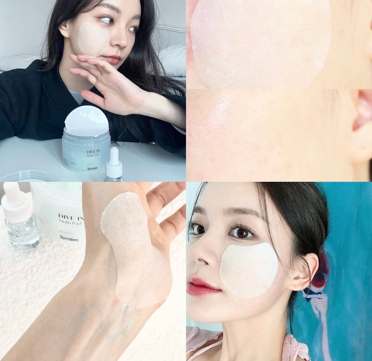 懶人極速保濕🩵|Torriden 5D 低分子透明質酸補濕爽膚棉💦Torriden DIVE-IN Low Molecule Hyaluronic acid Multi pad