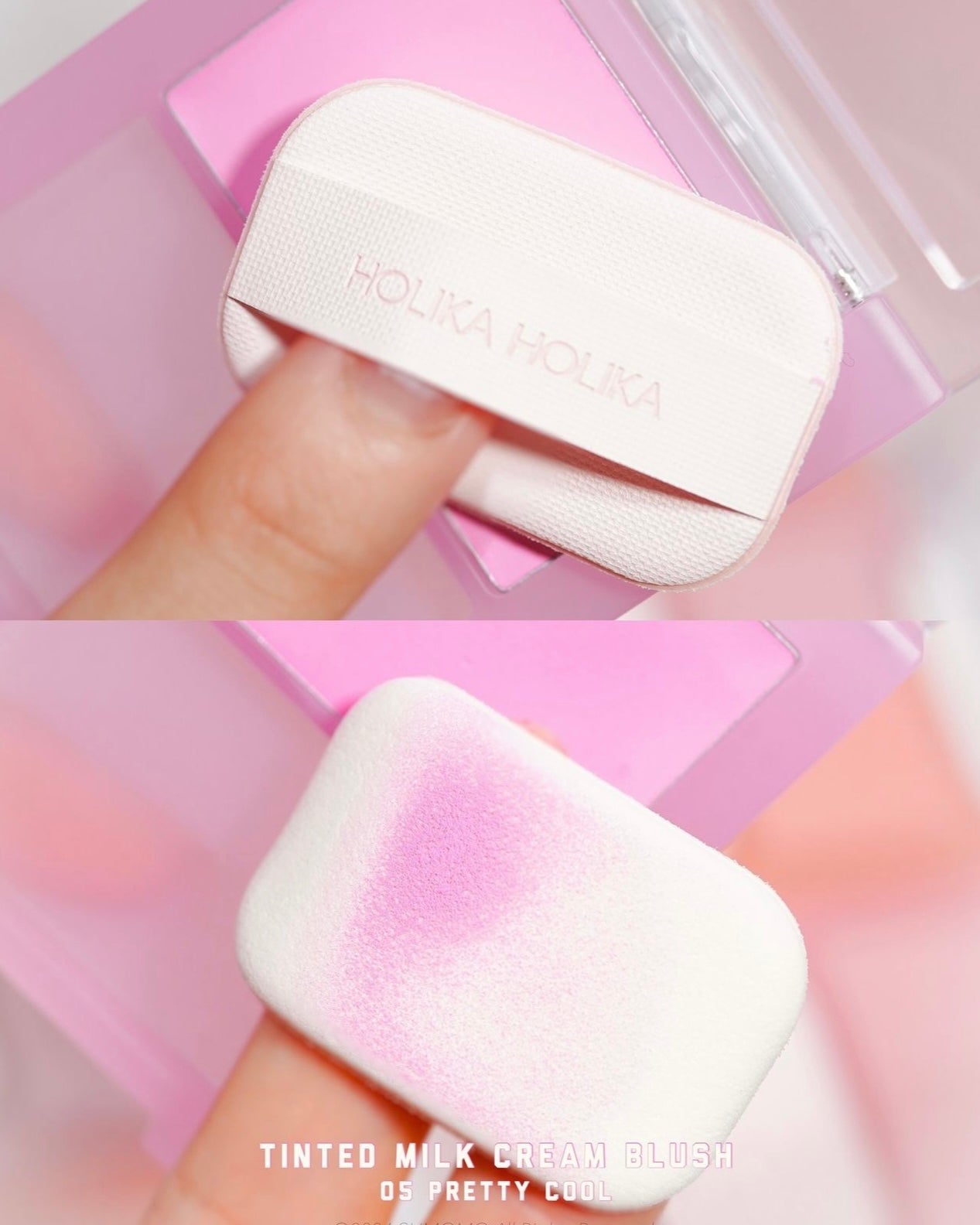 有如白開水般☁️Holika Holika Tinted Milk Cream Blush | 軟綿牛奶霧面腮紅🥛