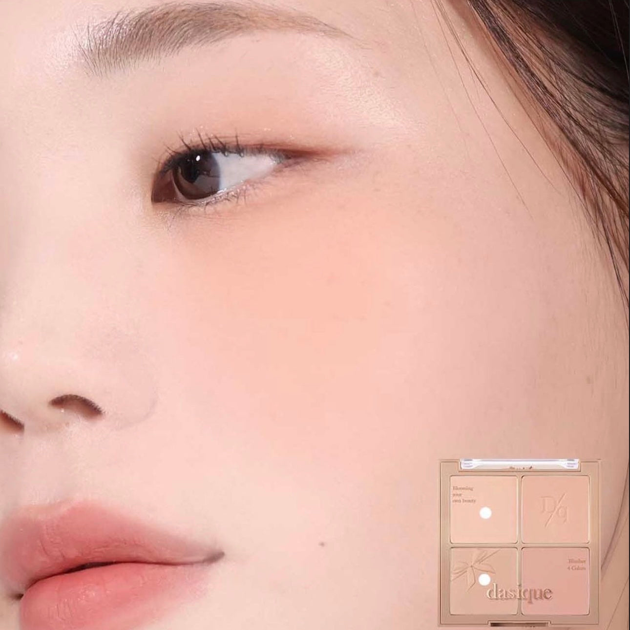 Dasique Blending Mood Cheek 10 Muted Nuts 4色消腫霧面胭脂盤🌰