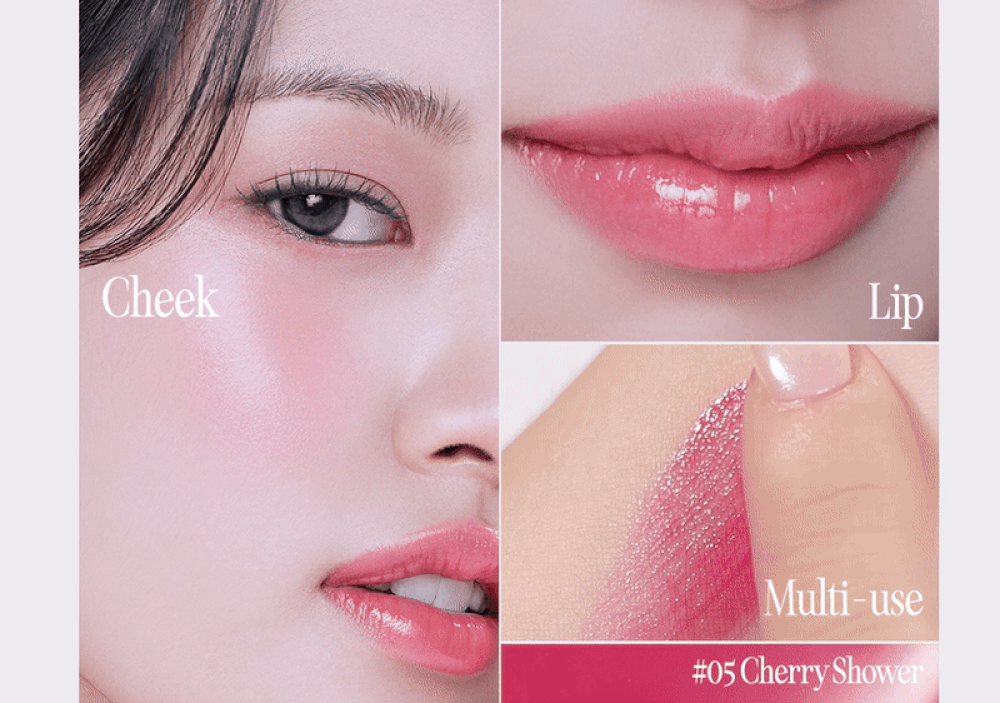 Clio Essentail Lipcheek Tap (Lip&Cheek Balm)腮紅唇釉兩用💕