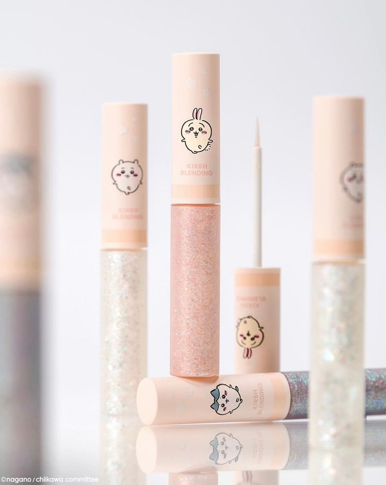 限時接單🙌🏻|KIRSH BLENDING x CHIIKAWA 限定霧面唇釉 & 眼影液筆| COTTON CLOUD LIP TINT & EYES DEW GLITTER GEL✨