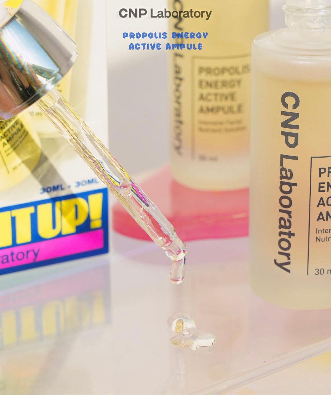 讓皮膚透亮膨膨💦|CNP Laboratory Propolis Energy Ampule 蜂膠高補濕透亮導入精華🍯| IU代言品牌❤️🔥| 消費者滿意度96.4%
