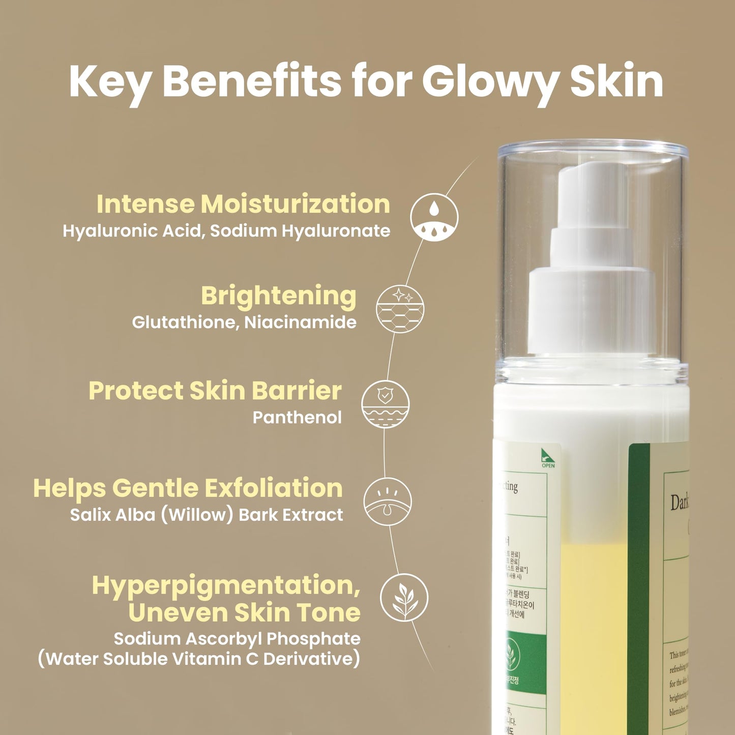 Axis-y 喚膚美白極萃淡印化妝水☁️ | Axis-y Dark Spot Correcting Glow Toner✨噴霧款🌿