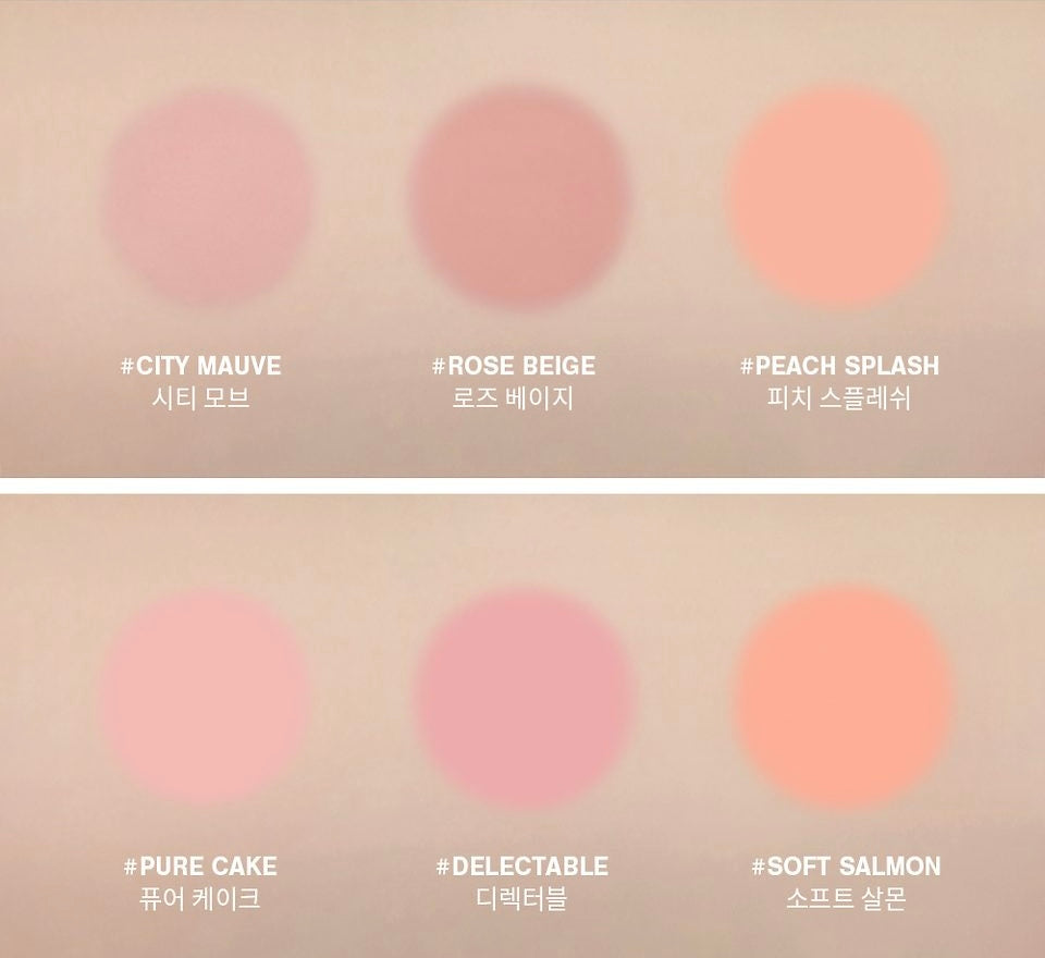 附送腮紅掃+mini唇釉🎁| 3CE MOOD RECIPE FACE BLUSH 柔霧腮紅套裝💖