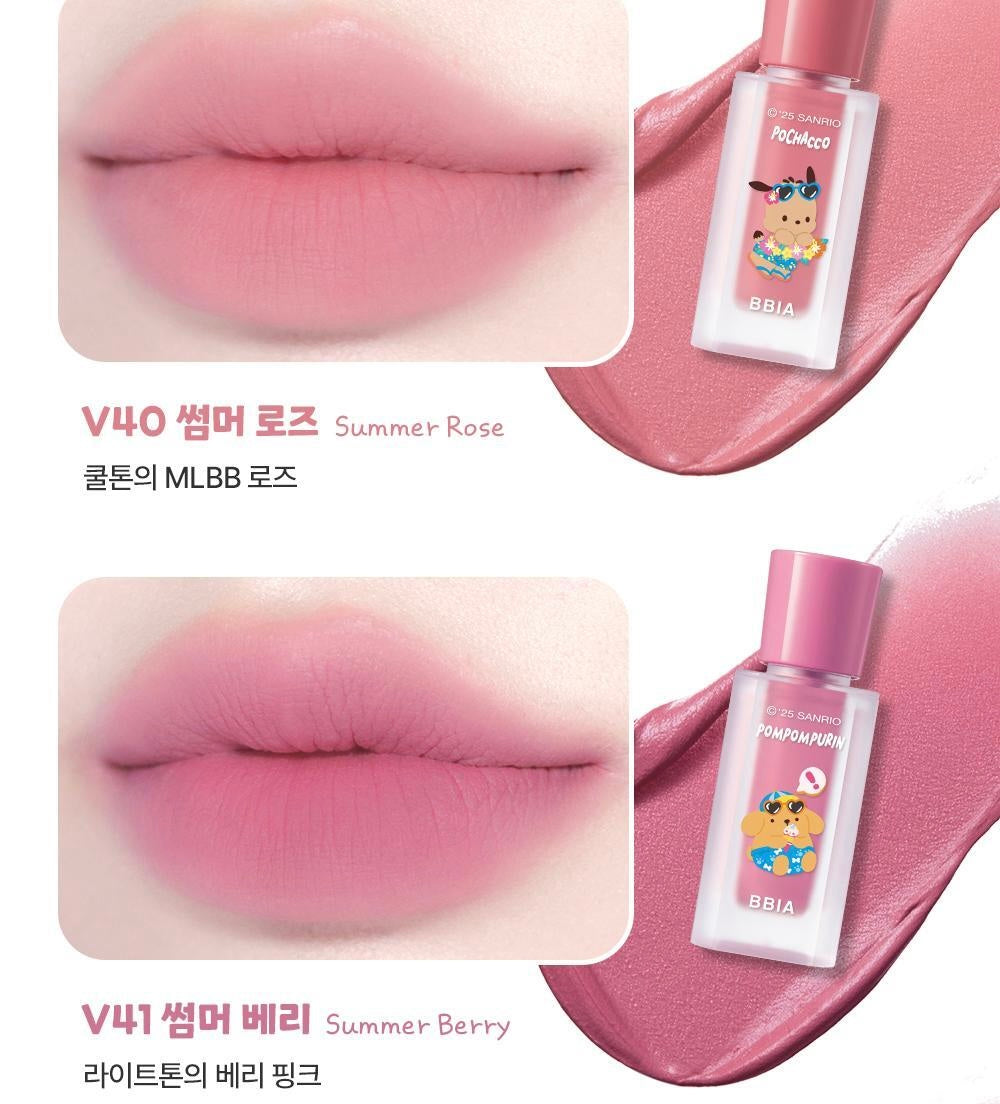 Sanrio特別版+送mini裝✨Bbia x Sanrio霧面唇釉My Lips But Better Last Velvet Tint