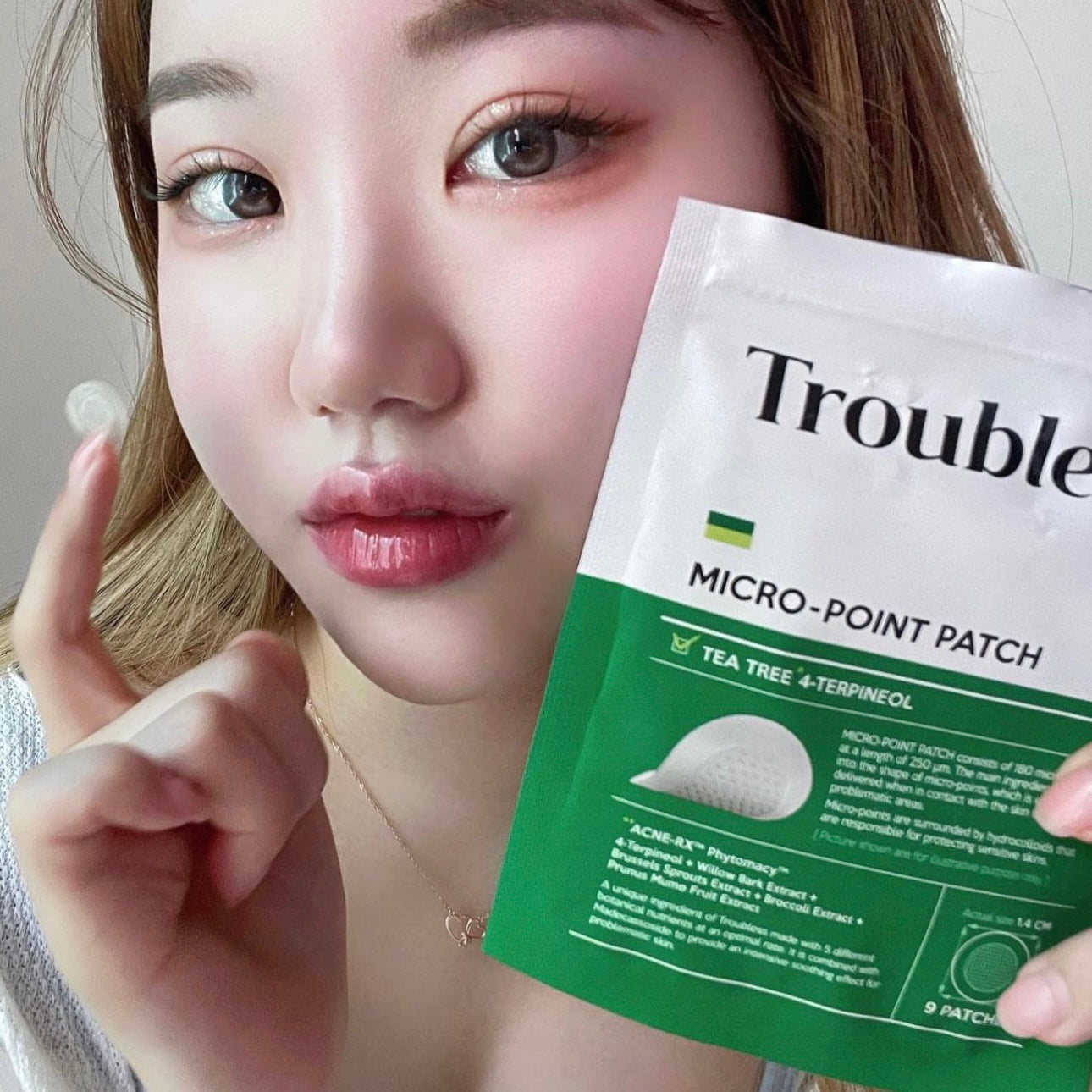 高效極透薄❤️🔥| TROUBLESS超隱形多重茶樹痘痘貼 96片裝| TROUBLESS The Signature Invisible Spot Patch🌿