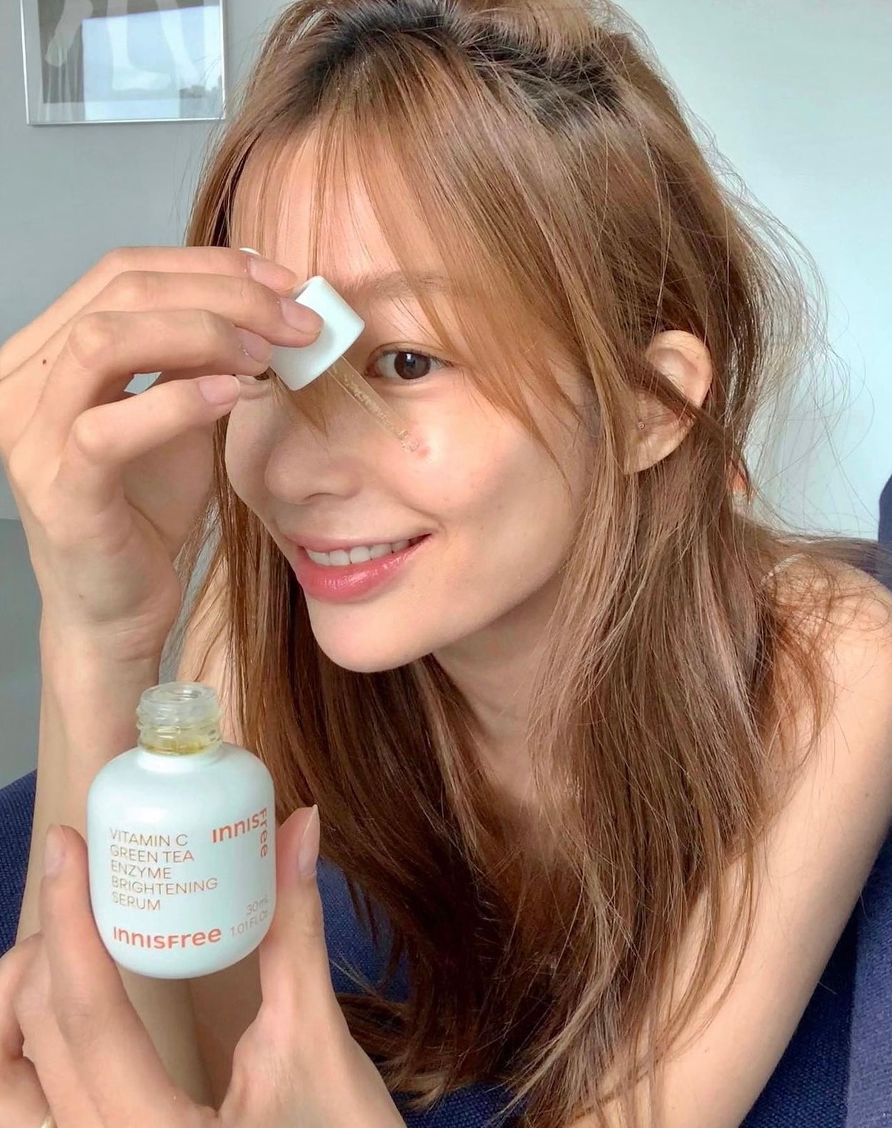 4倍淨亮 瞬效拋光 🔸| Innisfree x Kuromi 維C 溫和淨白透亮淡斑精華限量套裝💛 Innisfree Vita C Green Tea Enzyme Brightening Serum Special Set