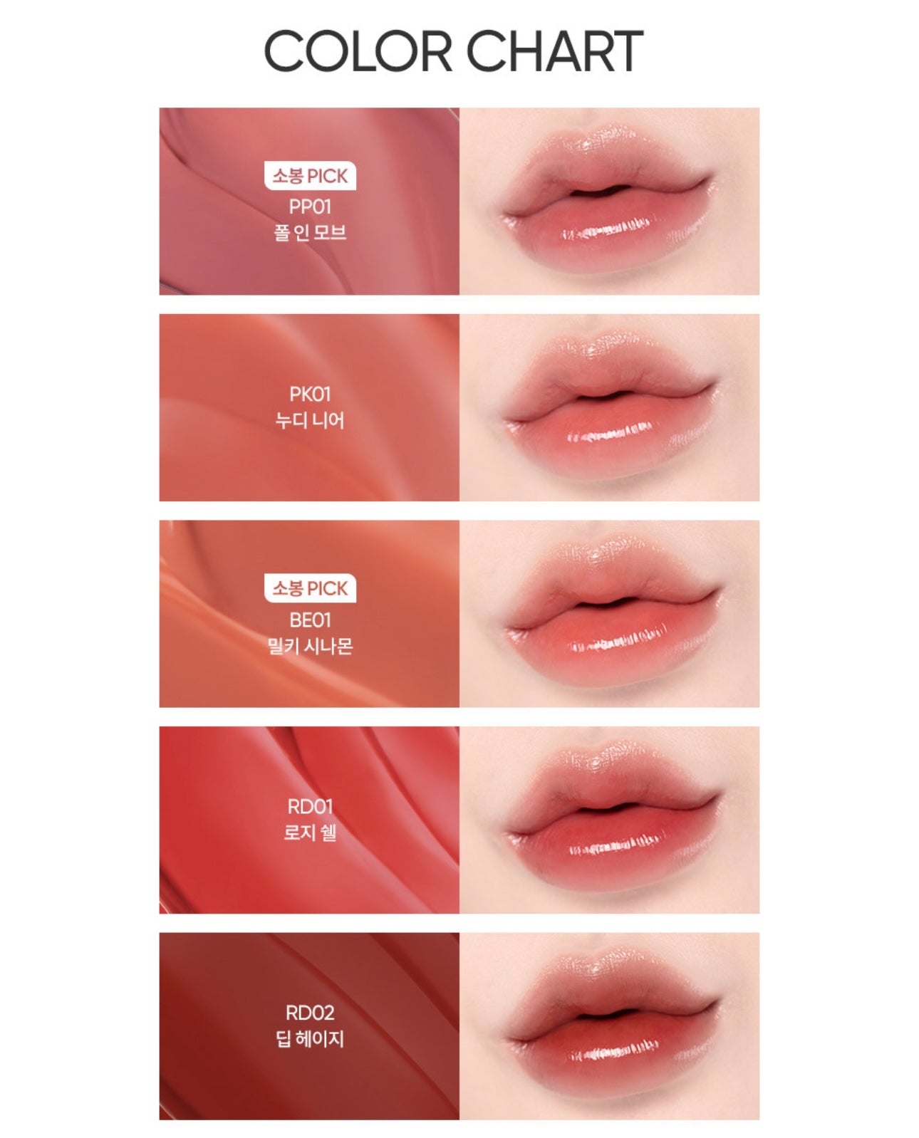 Banila Co Glow Veil Tint 水感光澤持久裸色唇釉💖