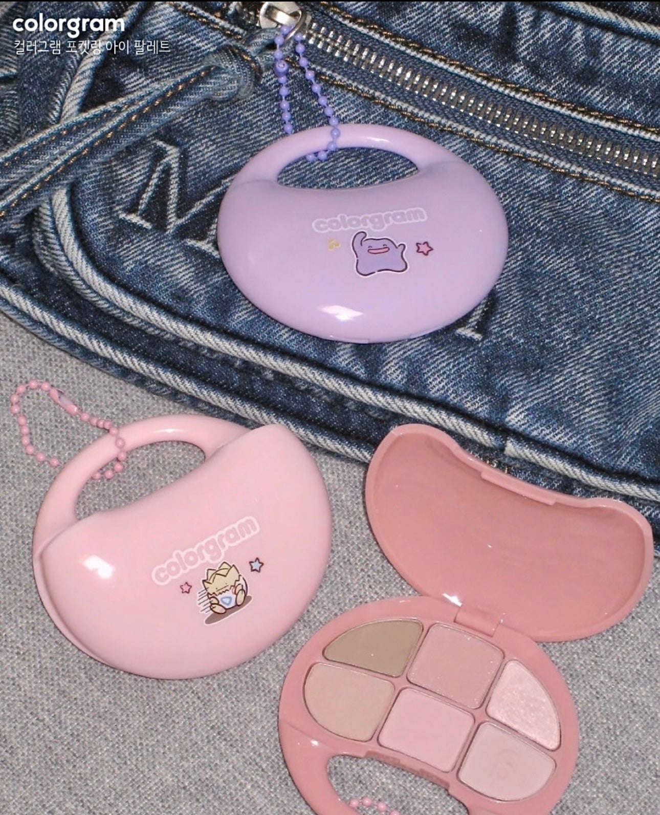 🎀 韓系小仙女必收!Colorgram x Pokemon聯名口袋眼影盤🎀