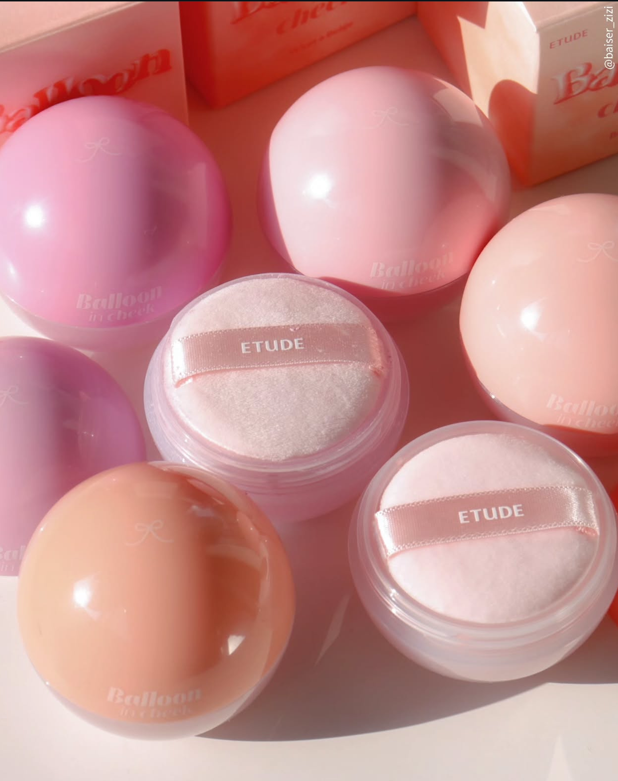 送波波mini版!Etude 圓潤可愛粉餅腮紅波波🔮| Etude Balloon In Cheek