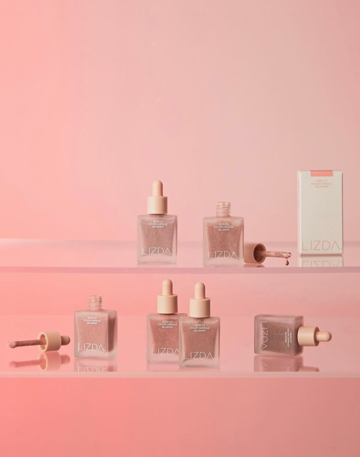 散發由內而外的好氣質💖| Lizda 泡泡保濕液態精華腮紅 Lizda Zero Fit Color Capsule Blusher🧏🏻♀️