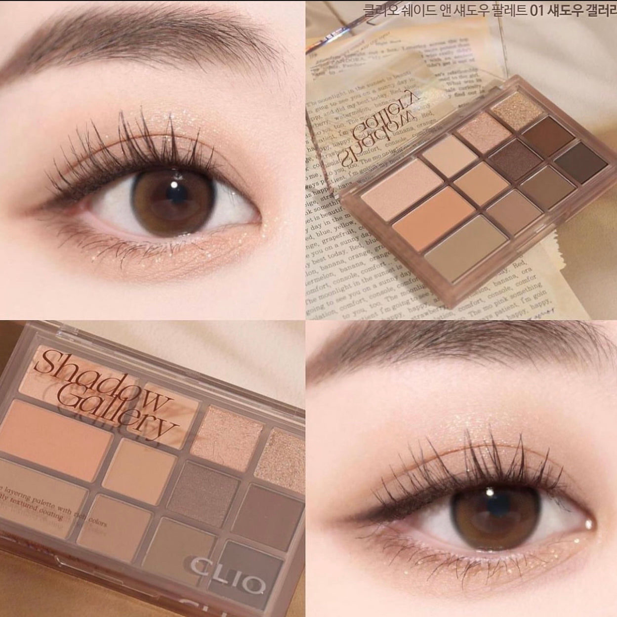Minsco 聯名款💫 | Clio多功能消腫陰影眼影萬能盤Clio Shade & Shadow Palette 01 Shadow Gallery