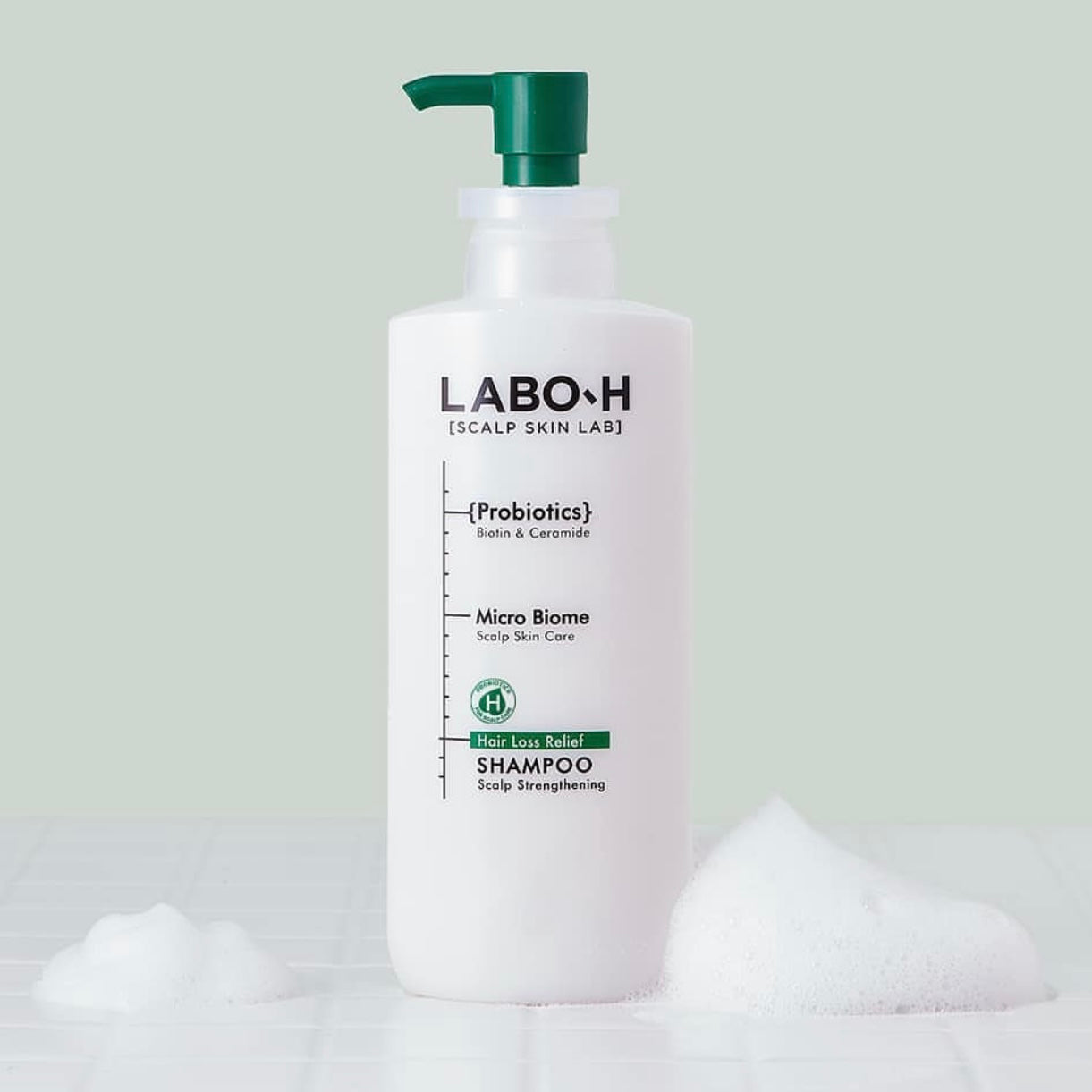 送MNH黑貓匙扣💚LABO-H HAIR LOSS RELIEF SHAMPOO專利益生菌防脫洗髮水🪄