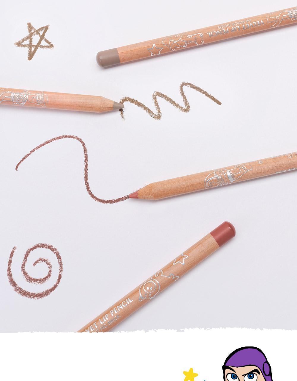 送專用筆刨✨CLIO x Toy story Velvet Lip Pencil 絲絨唇線筆✏️