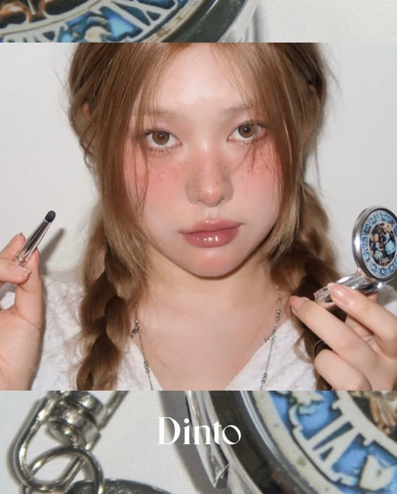 共14色!Dinto愛麗絲古典懷錶唇頰霜🐇✨| Dinto Alice Collection Blurring & Glowing Time to Kiss & Blush