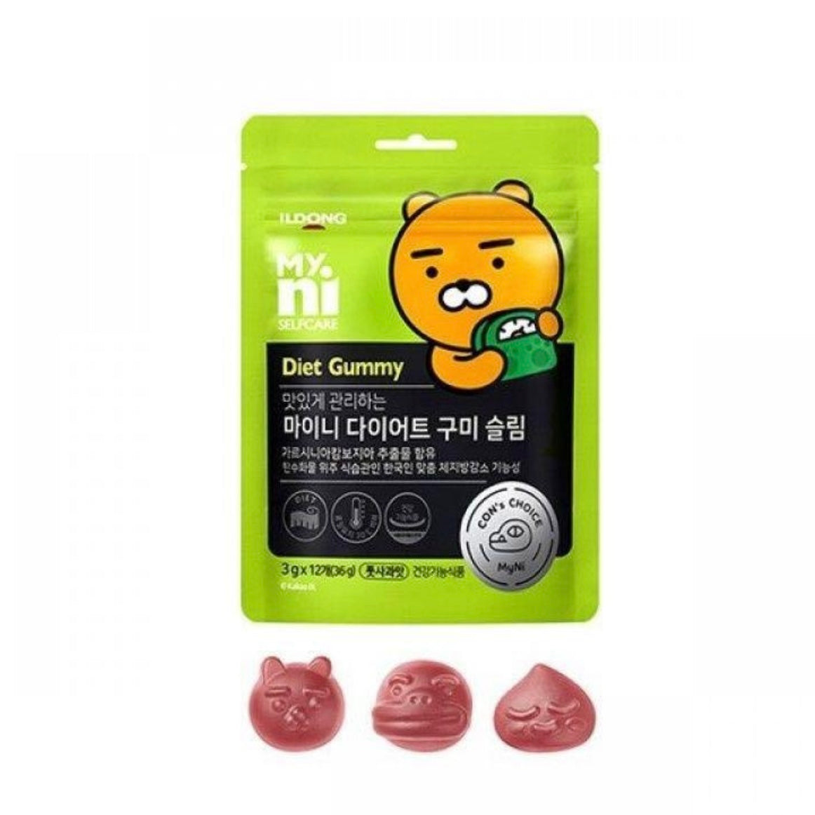 MYNI x Kakao Friends 瘦身減肥軟糖 Diet Gummy| 吃軟糖就瘦 輕鬆消脂排毒❤️🔥