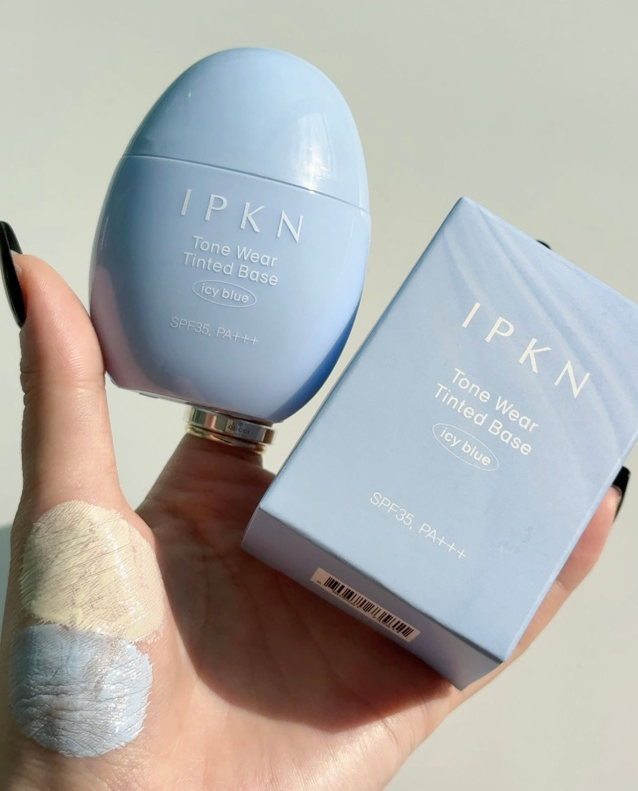 深受各大博主喜愛💖IPKN TONE WEAR TINTED BASE 自然調理校色飾底乳 SPF35 PA+++