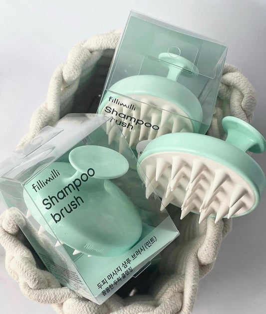 韓國 youtuber推薦🤟🏻Fillimilli頭皮按摩洗髮刷 用佢洗頭真係好舒服😌