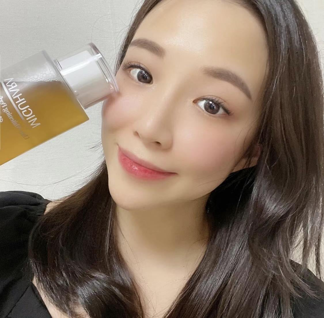 Pony大神都愛用的保養品💫Miguhara 美白亮肌爽膚水|燈泡發光水💡
