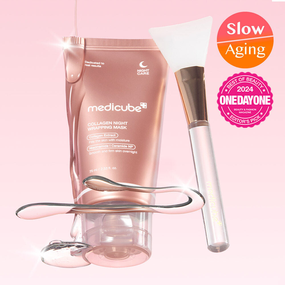 Medicube 膠原蛋白水光緊緻拉撕面膜 Collagen Night Wrapping Mask