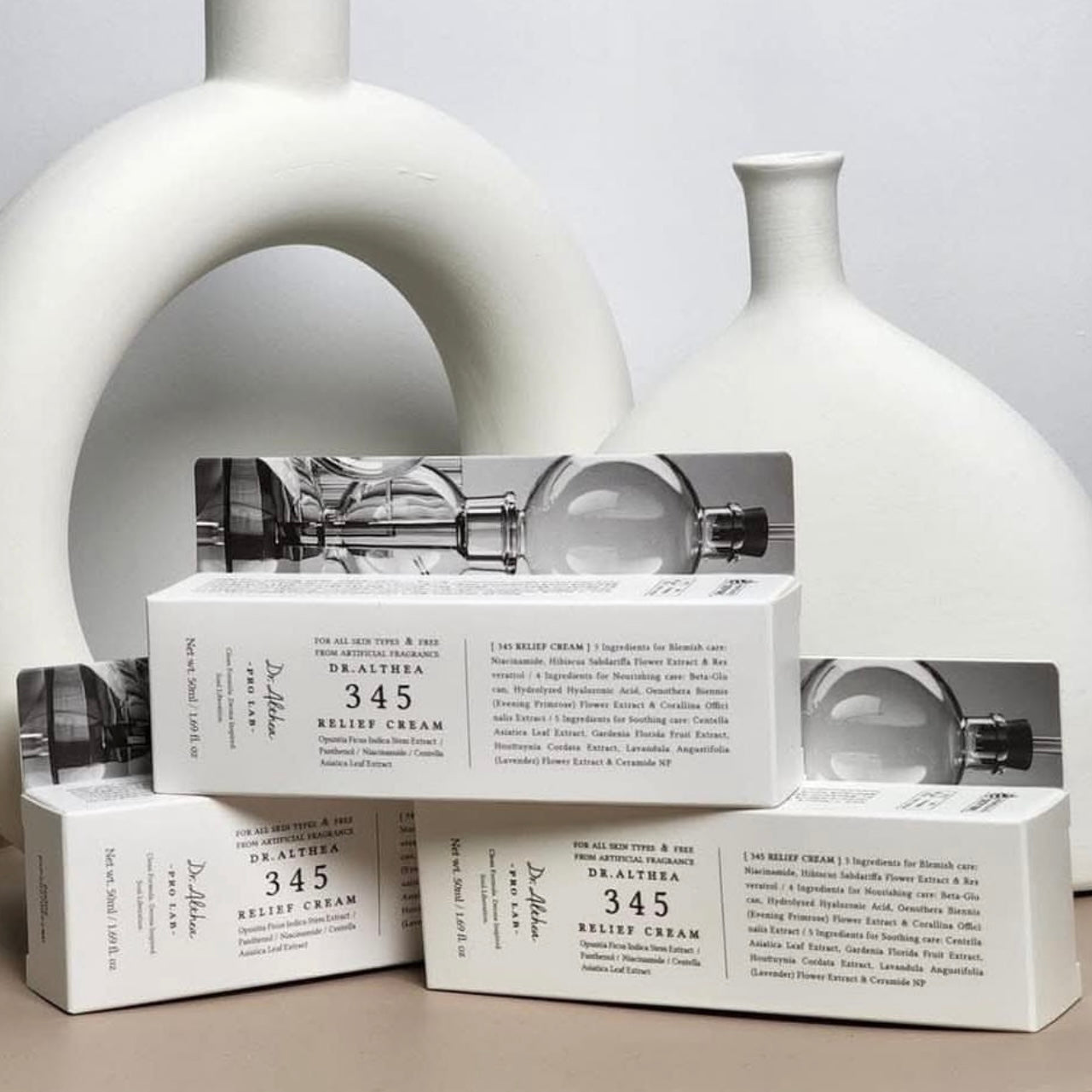 專爲解決痘痘爆發後遺症✨|Dr.Althea 345 白藜盧醇抗糖抗衰老去印修復霜🔥| Dr.Althea 345 Relief Cream