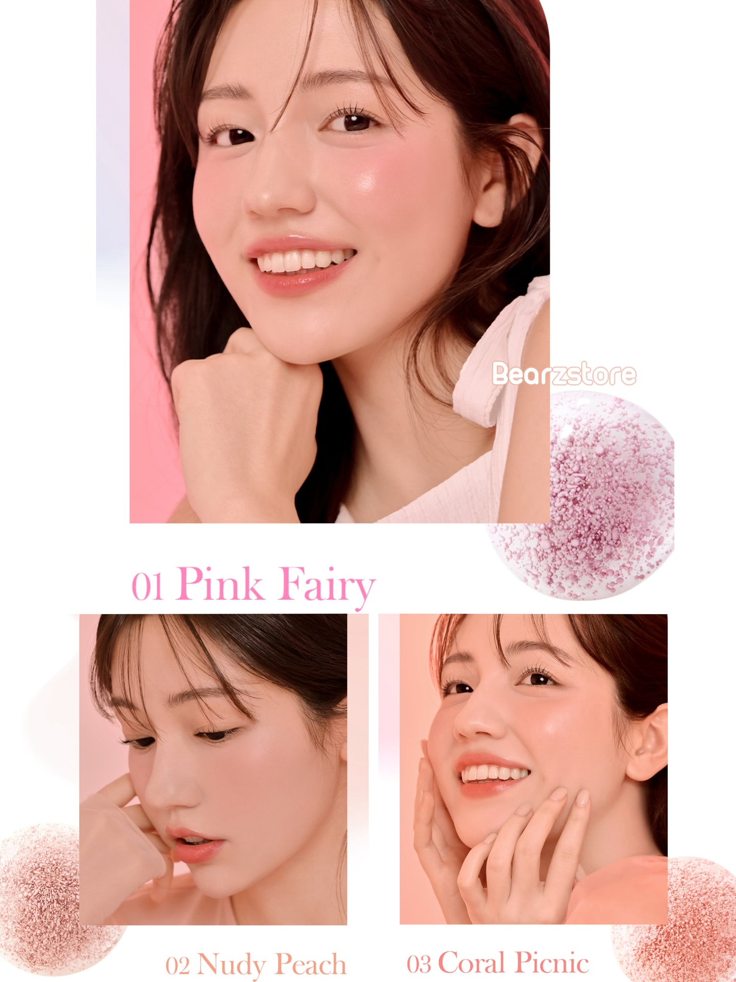 散發由內而外的好氣質💖| Lizda 泡泡保濕液態精華腮紅 Lizda Zero Fit Color Capsule Blusher🧏🏻♀️