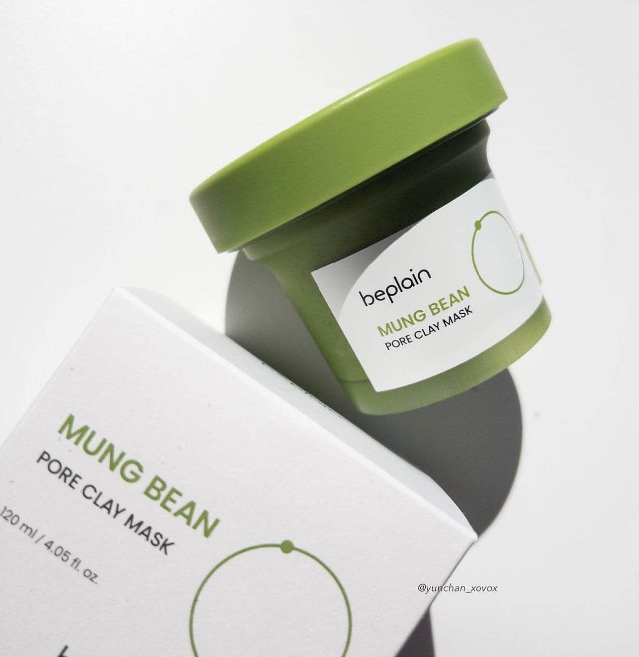 三分鐘淨化毛孔|Beplain Mung Bean Pore Clay Mask |綠豆酵素毛孔清潔泥膜120ml | Leo 同 beplain 共同設計開發💫