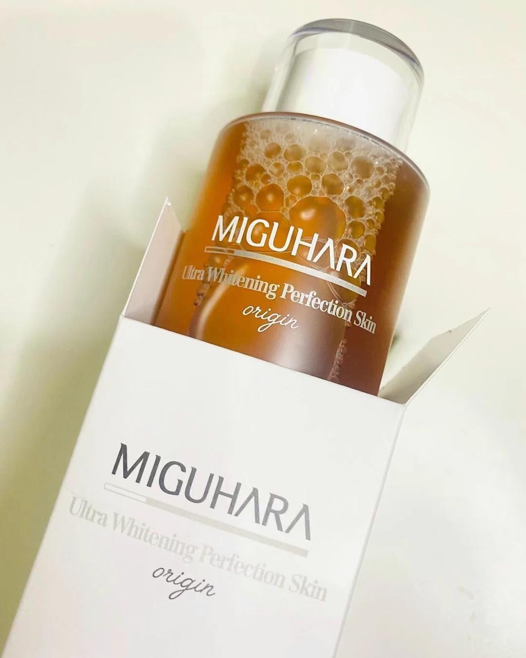 Pony大神都愛用的保養品💫Miguhara 美白亮肌爽膚水|燈泡發光水💡