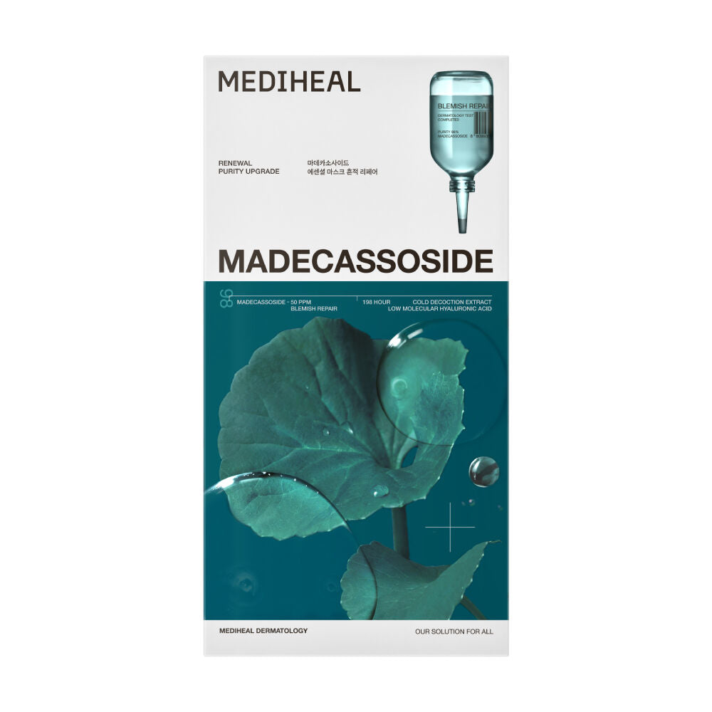 送手機支架🩵Mediheal 新版積雪草鎮靜修復面膜套裝xDinsney | Mediheal Madecassoide Essential Mask🌿